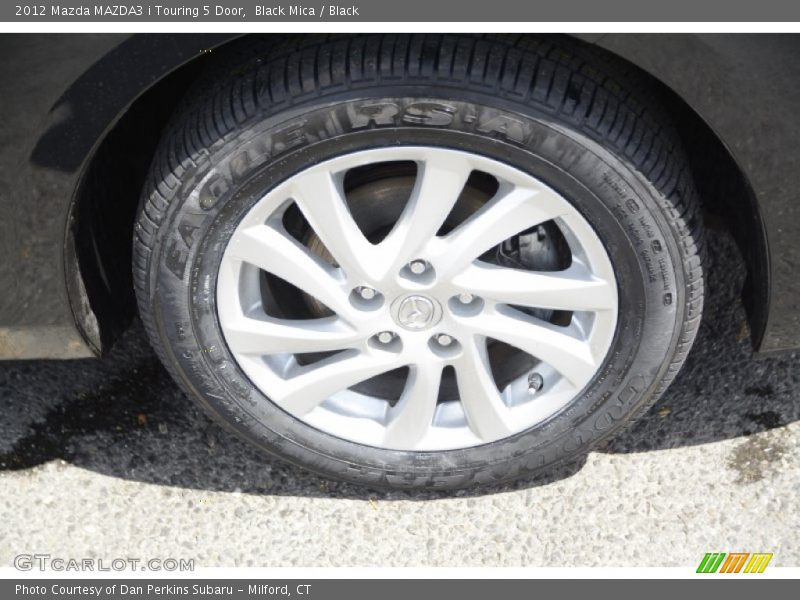 Black Mica / Black 2012 Mazda MAZDA3 i Touring 5 Door