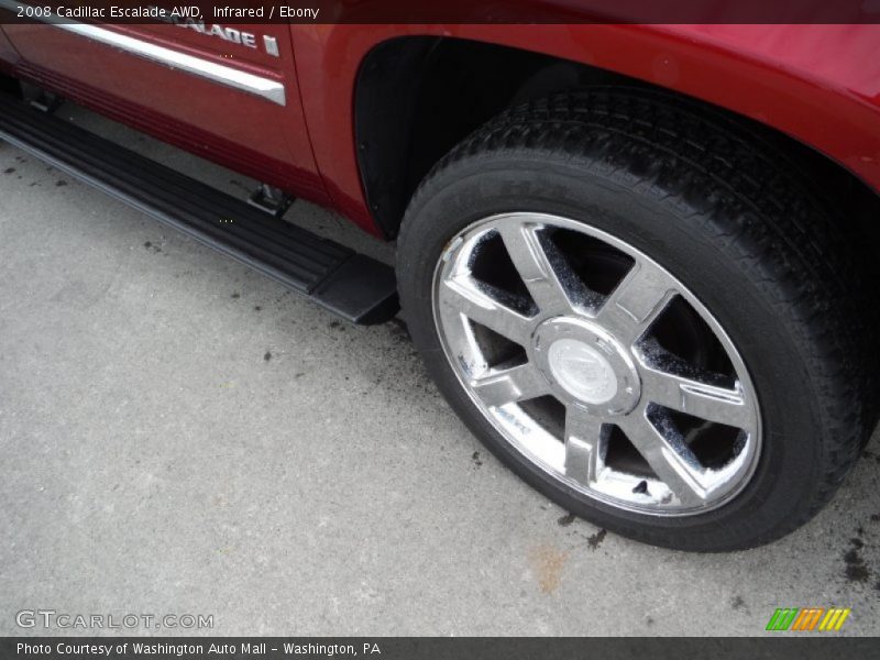 Infrared / Ebony 2008 Cadillac Escalade AWD