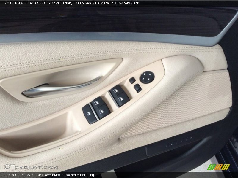 Deep Sea Blue Metallic / Oyster/Black 2013 BMW 5 Series 528i xDrive Sedan