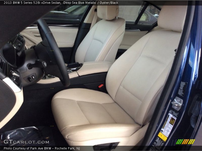 Deep Sea Blue Metallic / Oyster/Black 2013 BMW 5 Series 528i xDrive Sedan