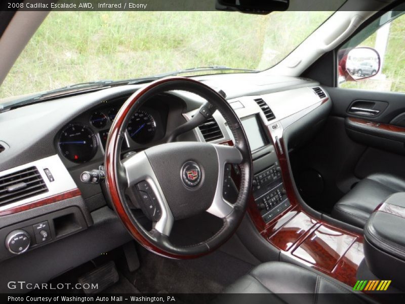 Infrared / Ebony 2008 Cadillac Escalade AWD