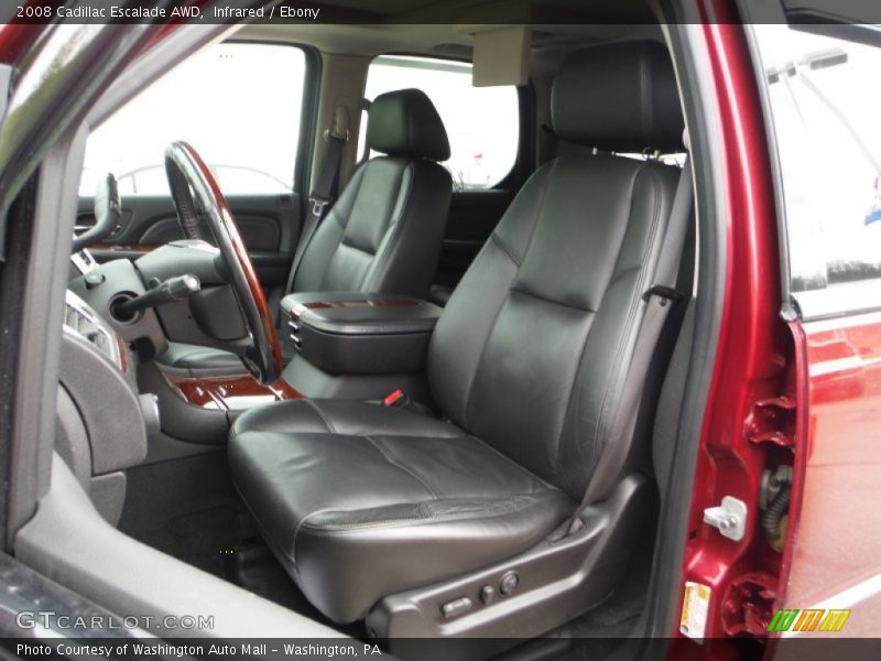 Infrared / Ebony 2008 Cadillac Escalade AWD