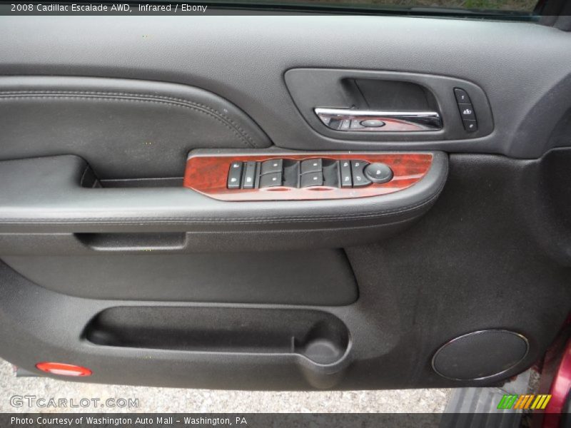 Infrared / Ebony 2008 Cadillac Escalade AWD