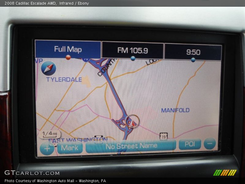 Infrared / Ebony 2008 Cadillac Escalade AWD