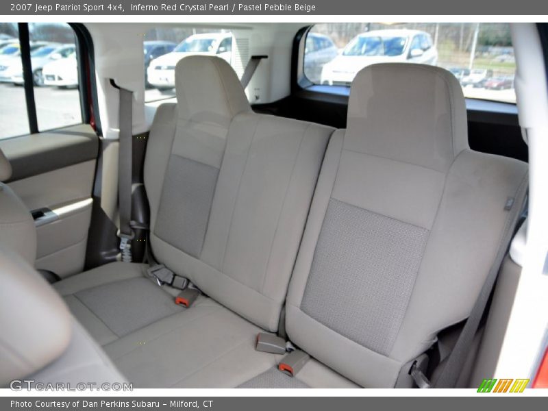 Inferno Red Crystal Pearl / Pastel Pebble Beige 2007 Jeep Patriot Sport 4x4