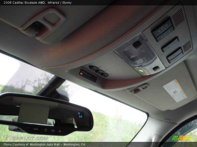 Infrared / Ebony 2008 Cadillac Escalade AWD