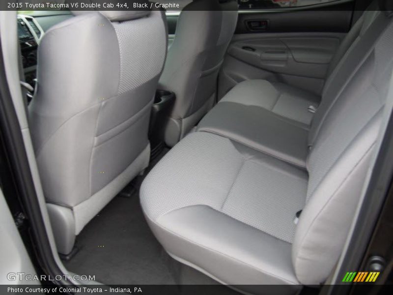 Black / Graphite 2015 Toyota Tacoma V6 Double Cab 4x4