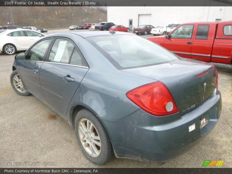 Stealth Gray Metallic / Ebony 2005 Pontiac G6 Sedan