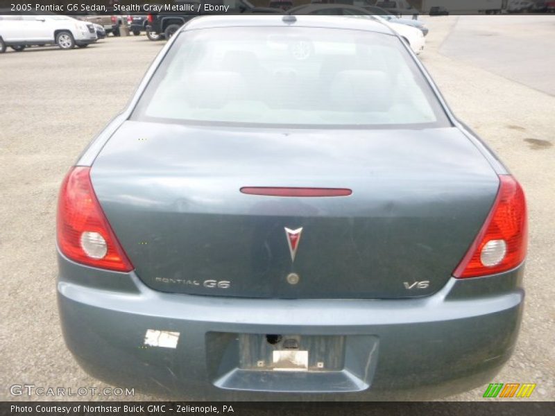 Stealth Gray Metallic / Ebony 2005 Pontiac G6 Sedan