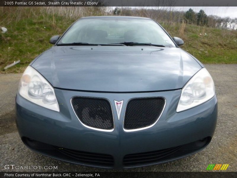 Stealth Gray Metallic / Ebony 2005 Pontiac G6 Sedan