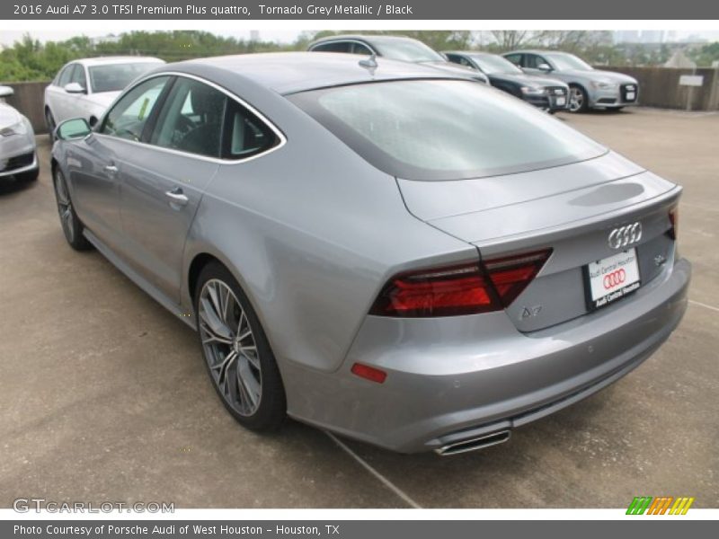 Tornado Grey Metallic / Black 2016 Audi A7 3.0 TFSI Premium Plus quattro