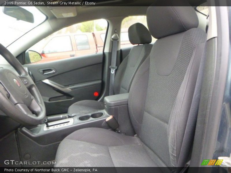 Stealth Gray Metallic / Ebony 2005 Pontiac G6 Sedan