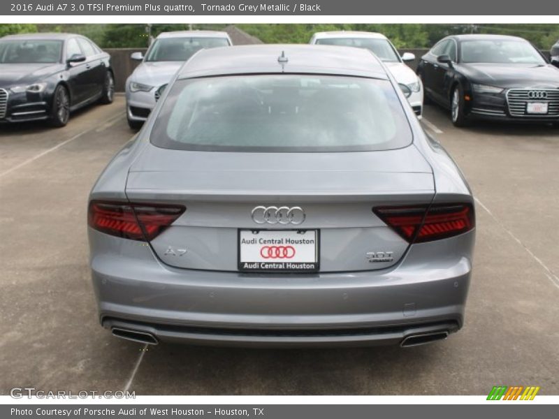 Tornado Grey Metallic / Black 2016 Audi A7 3.0 TFSI Premium Plus quattro