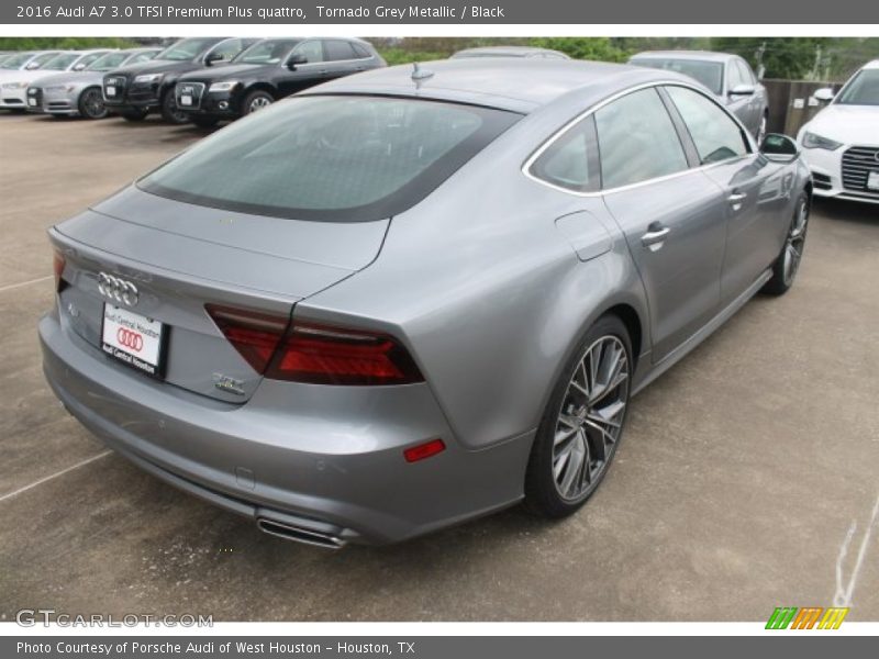 Tornado Grey Metallic / Black 2016 Audi A7 3.0 TFSI Premium Plus quattro