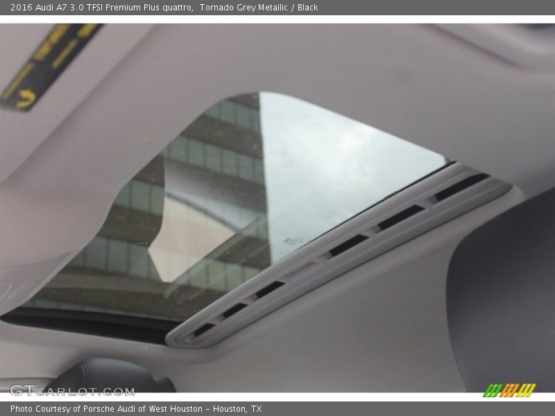 Tornado Grey Metallic / Black 2016 Audi A7 3.0 TFSI Premium Plus quattro