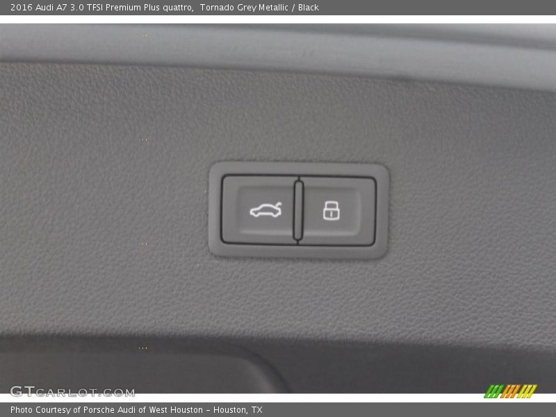 Tornado Grey Metallic / Black 2016 Audi A7 3.0 TFSI Premium Plus quattro