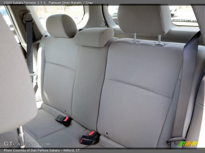 Platinum Silver Metallic / Gray 2003 Subaru Forester 2.5 X