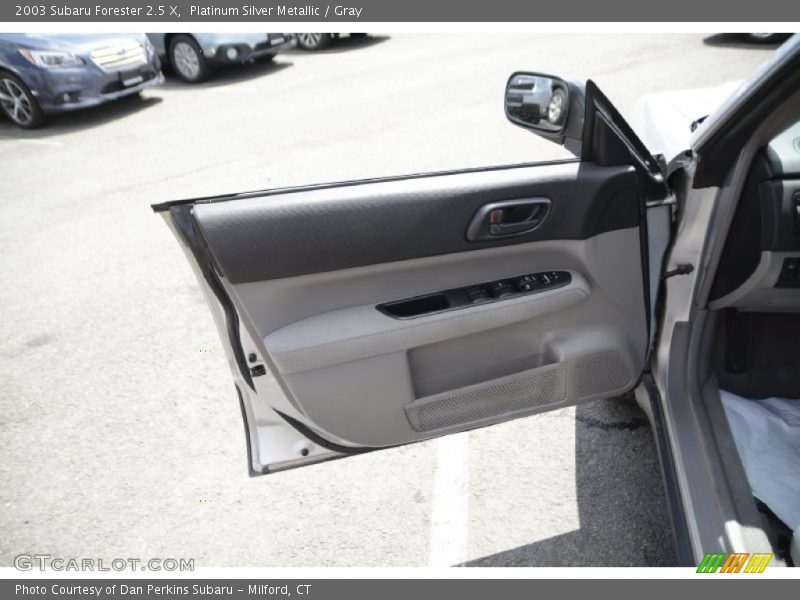 Platinum Silver Metallic / Gray 2003 Subaru Forester 2.5 X