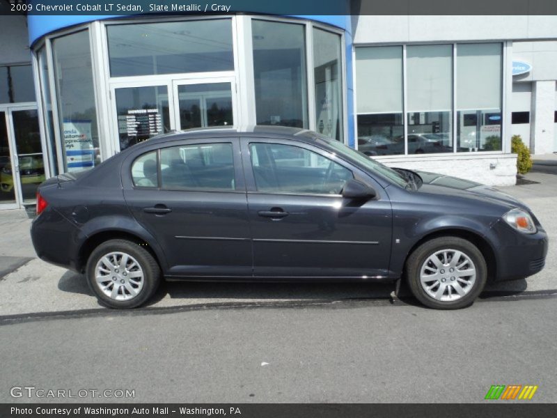 Slate Metallic / Gray 2009 Chevrolet Cobalt LT Sedan