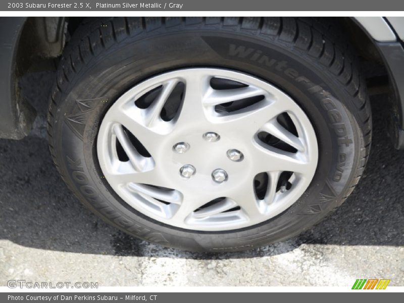 Platinum Silver Metallic / Gray 2003 Subaru Forester 2.5 X