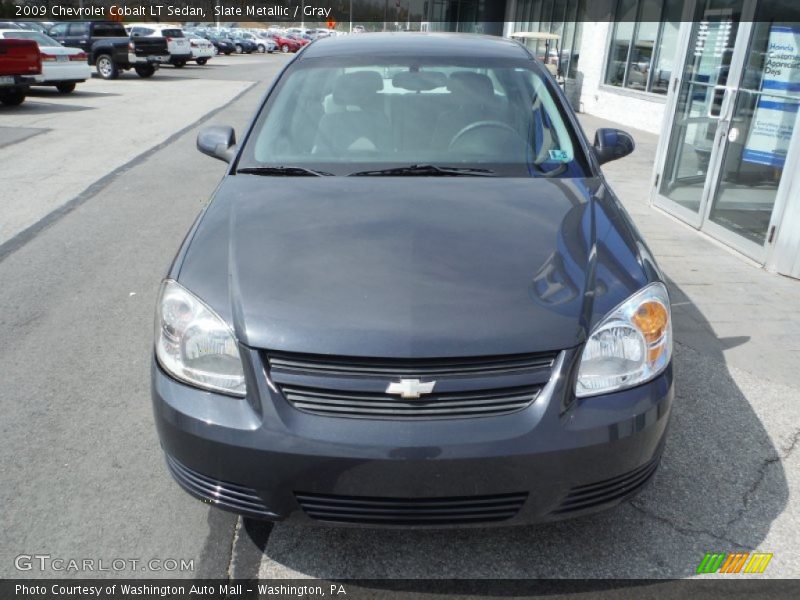 Slate Metallic / Gray 2009 Chevrolet Cobalt LT Sedan