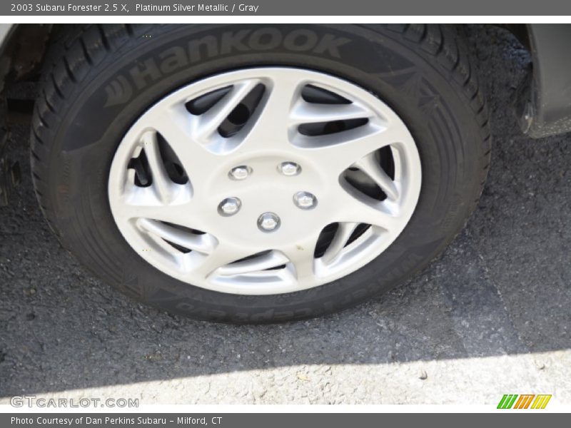 Platinum Silver Metallic / Gray 2003 Subaru Forester 2.5 X