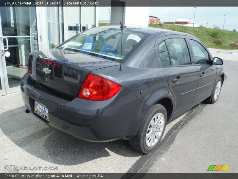 Slate Metallic / Gray 2009 Chevrolet Cobalt LT Sedan