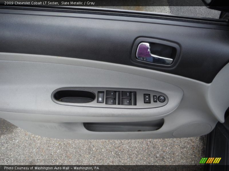 Slate Metallic / Gray 2009 Chevrolet Cobalt LT Sedan