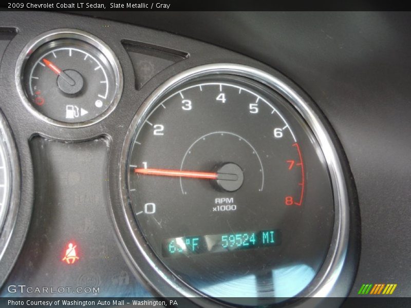 Slate Metallic / Gray 2009 Chevrolet Cobalt LT Sedan