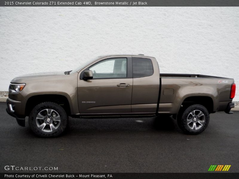  2015 Colorado Z71 Extended Cab 4WD Brownstone Metallic