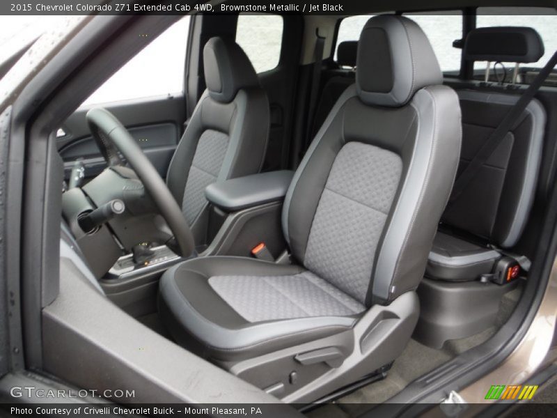  2015 Colorado Z71 Extended Cab 4WD Jet Black Interior
