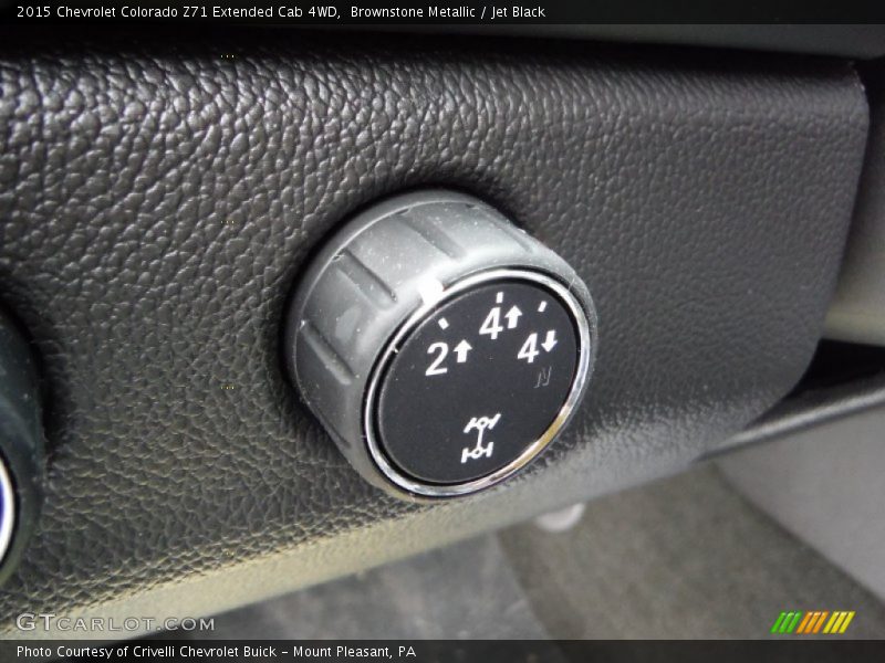Controls of 2015 Colorado Z71 Extended Cab 4WD