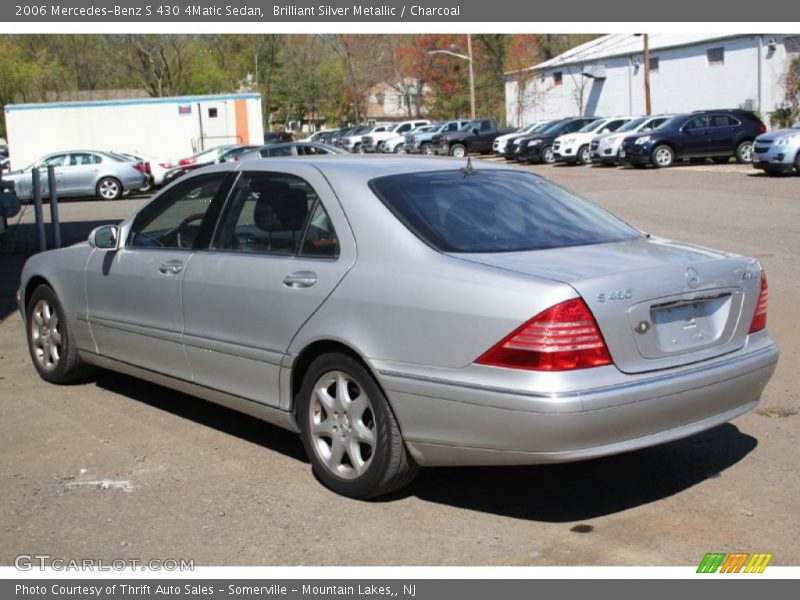 Brilliant Silver Metallic / Charcoal 2006 Mercedes-Benz S 430 4Matic Sedan
