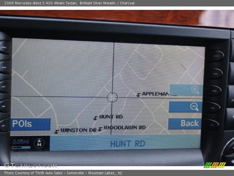 Brilliant Silver Metallic / Charcoal 2006 Mercedes-Benz S 430 4Matic Sedan