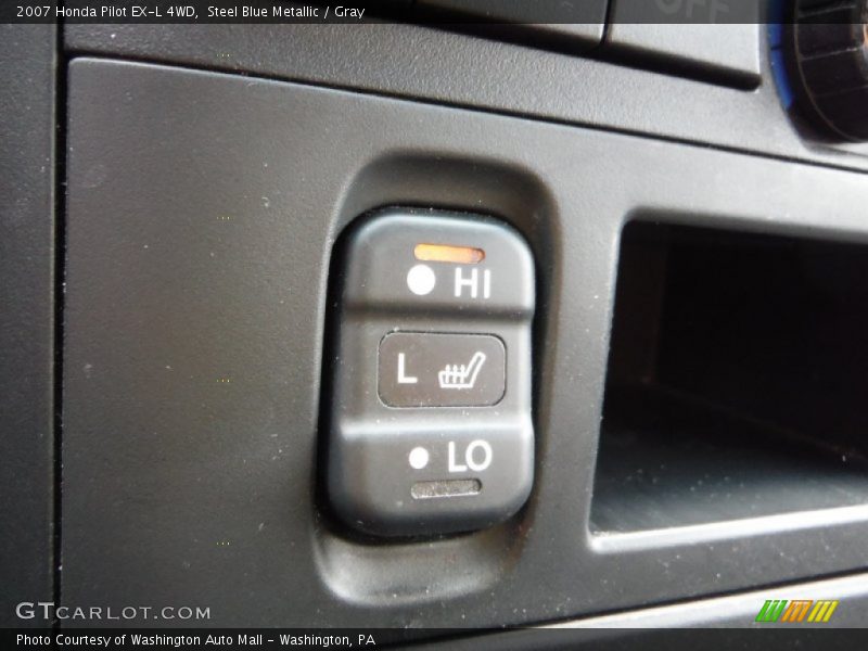 Steel Blue Metallic / Gray 2007 Honda Pilot EX-L 4WD