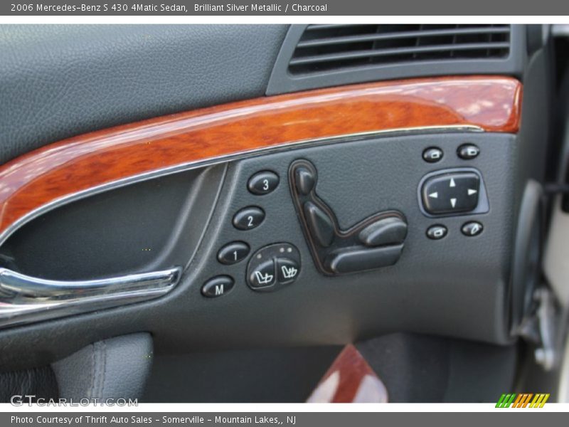 Brilliant Silver Metallic / Charcoal 2006 Mercedes-Benz S 430 4Matic Sedan