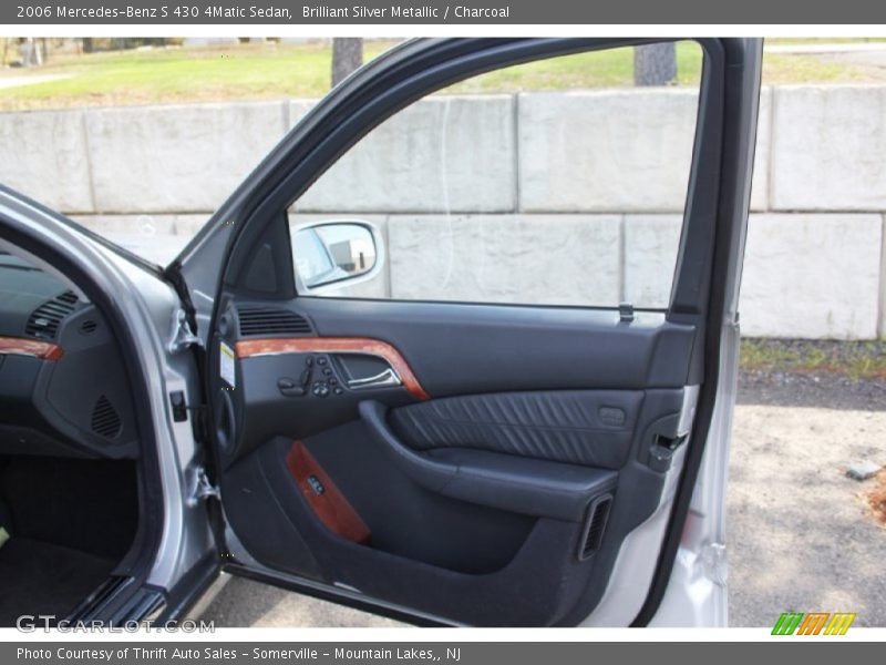 Brilliant Silver Metallic / Charcoal 2006 Mercedes-Benz S 430 4Matic Sedan