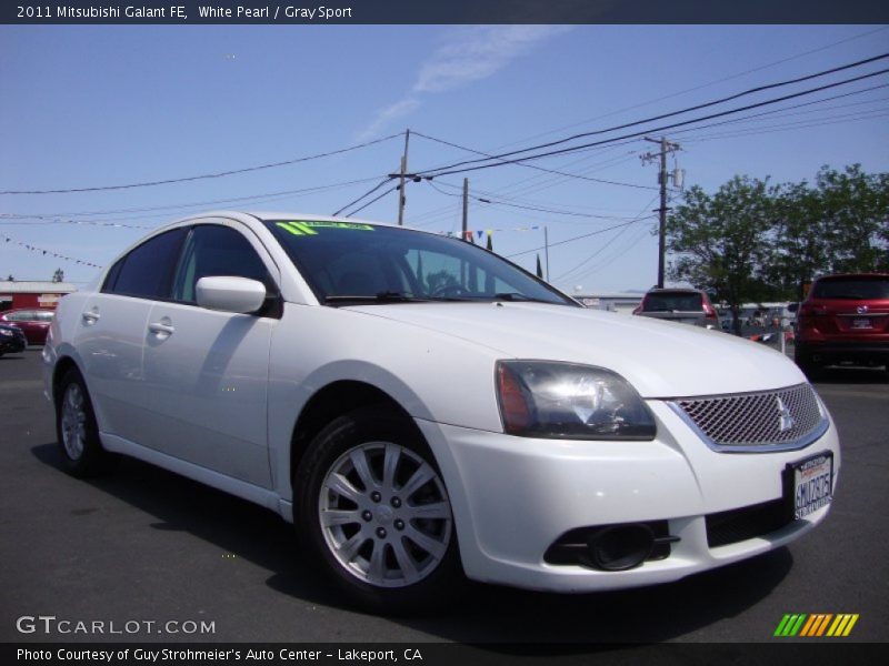White Pearl / Gray Sport 2011 Mitsubishi Galant FE