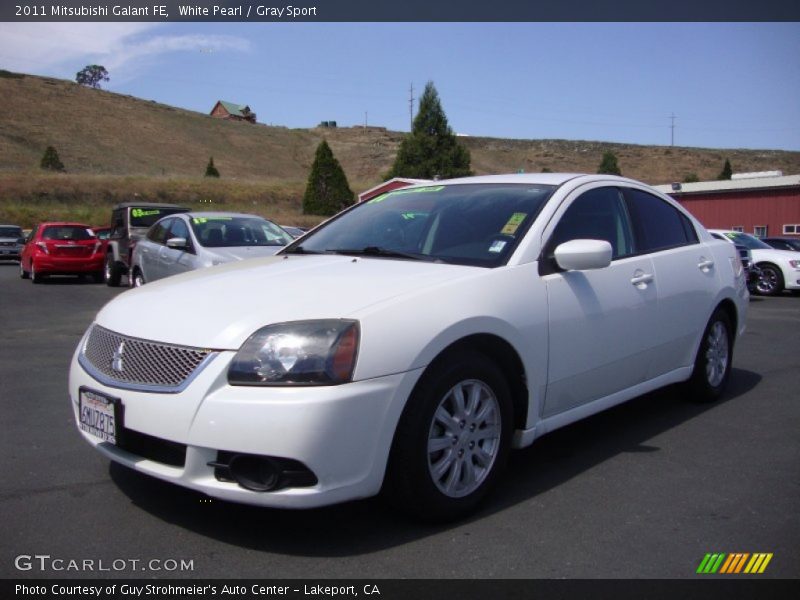 White Pearl / Gray Sport 2011 Mitsubishi Galant FE