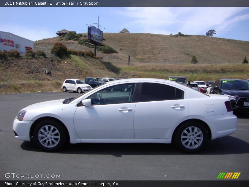 White Pearl / Gray Sport 2011 Mitsubishi Galant FE