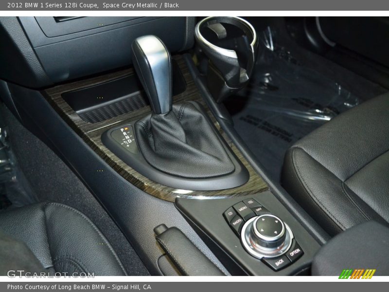 Space Grey Metallic / Black 2012 BMW 1 Series 128i Coupe