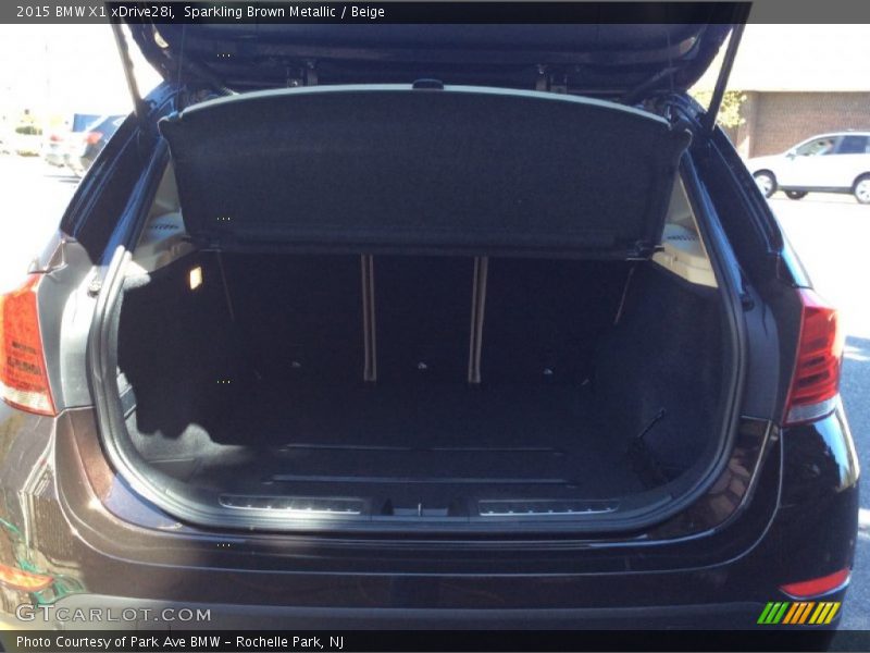 Sparkling Brown Metallic / Beige 2015 BMW X1 xDrive28i