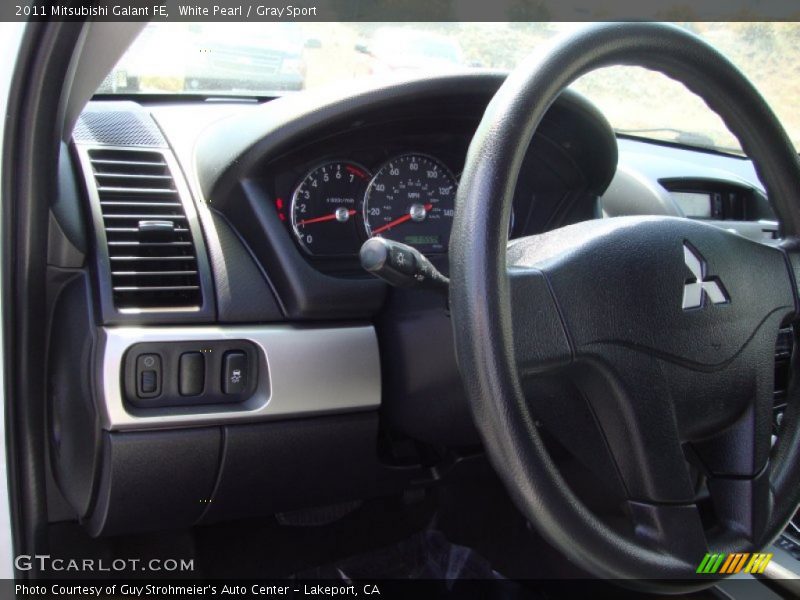 White Pearl / Gray Sport 2011 Mitsubishi Galant FE