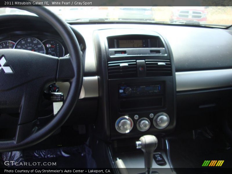 White Pearl / Gray Sport 2011 Mitsubishi Galant FE