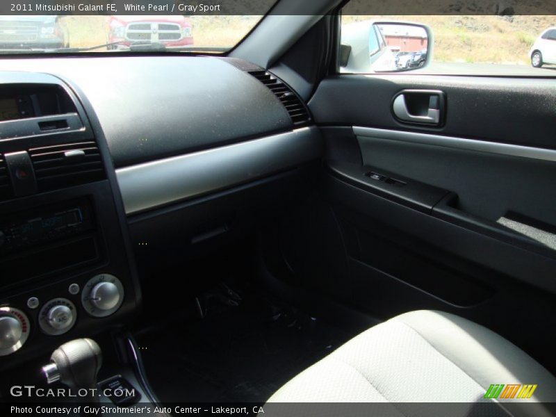 White Pearl / Gray Sport 2011 Mitsubishi Galant FE