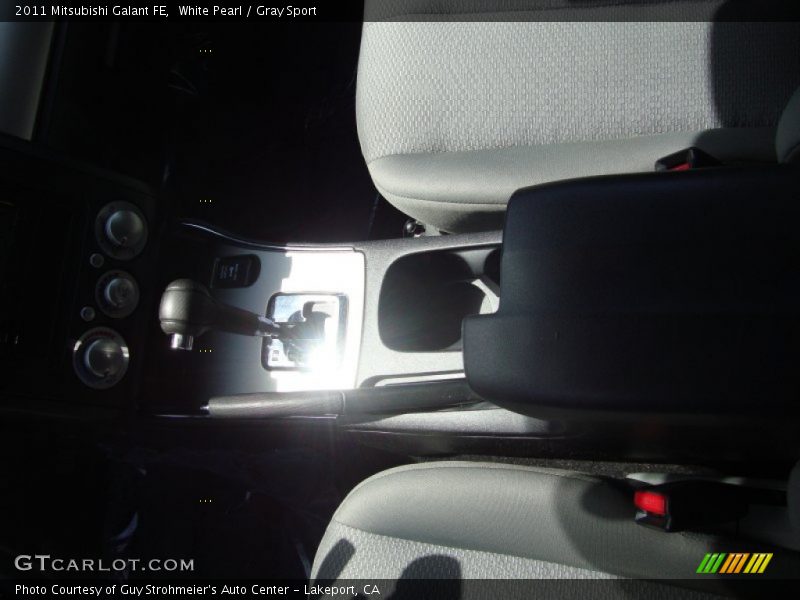 White Pearl / Gray Sport 2011 Mitsubishi Galant FE
