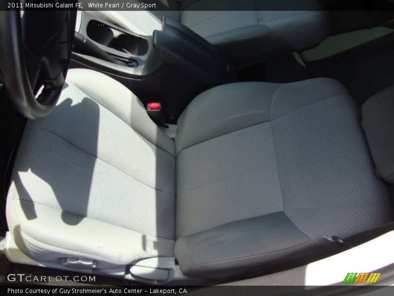White Pearl / Gray Sport 2011 Mitsubishi Galant FE