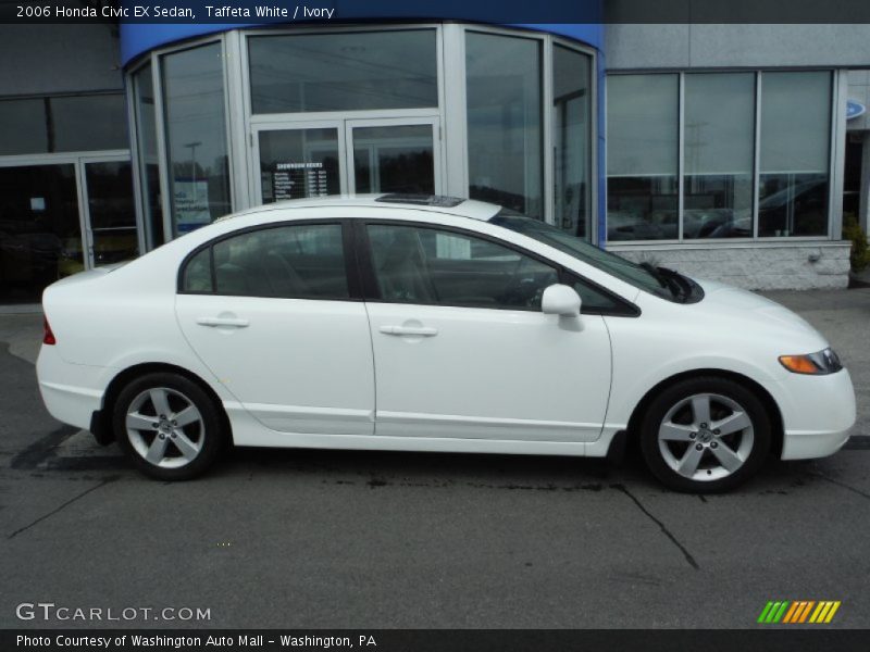 Taffeta White / Ivory 2006 Honda Civic EX Sedan