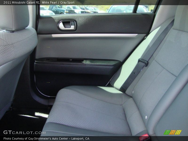 White Pearl / Gray Sport 2011 Mitsubishi Galant FE