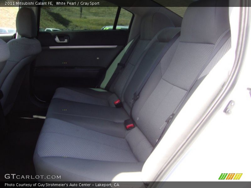 White Pearl / Gray Sport 2011 Mitsubishi Galant FE